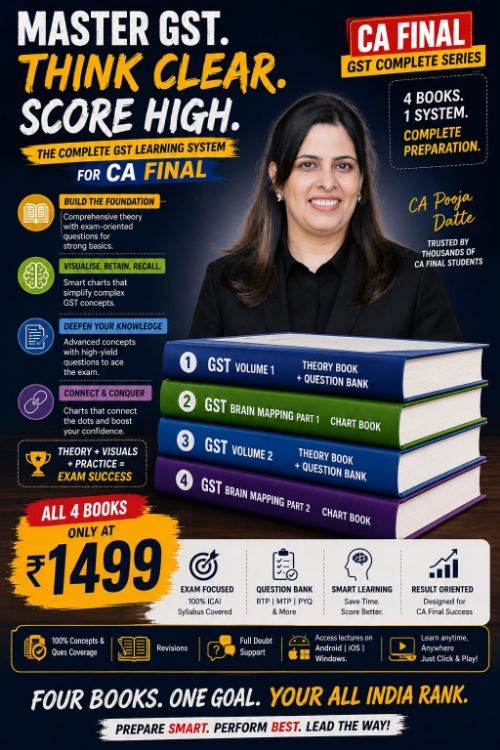 Picture of CA Final GST Complete Series – 4 Books Combo